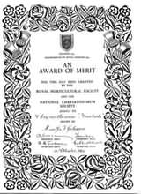 Award of Merit