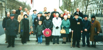 At the Cenotaph 16.12.2001