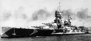Italian battleship Vittorio Veneto 