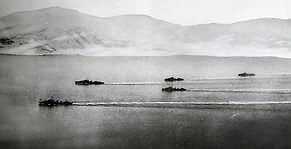The "F" Class steaming up Ofotfjord.