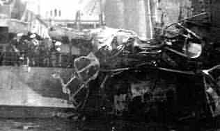 Damage made by the 500 Kilo bomb